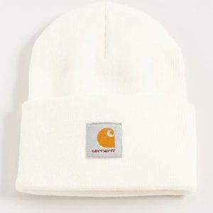 NEW Carhartt White Beanie WIP Watch Hat ONE SIZE - NEW!